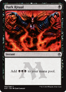 Dark Ritual (Masters 25) Medium Play