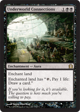 Underworld Connections (Return to Ravnica) Medium Play Foil