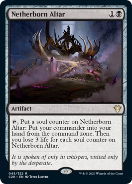 Netherborn Altar (Commander 2020 Ikoria) Near Mint