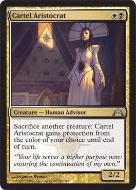 Cartel Aristocrat (Gatecrash) Medium Play Foil