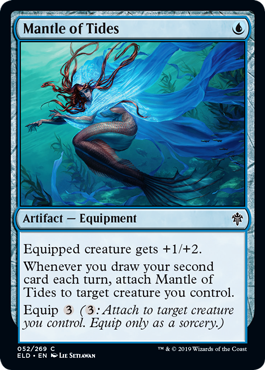 Mantle of Tides (Throne of Eldraine) Near Mint Foil