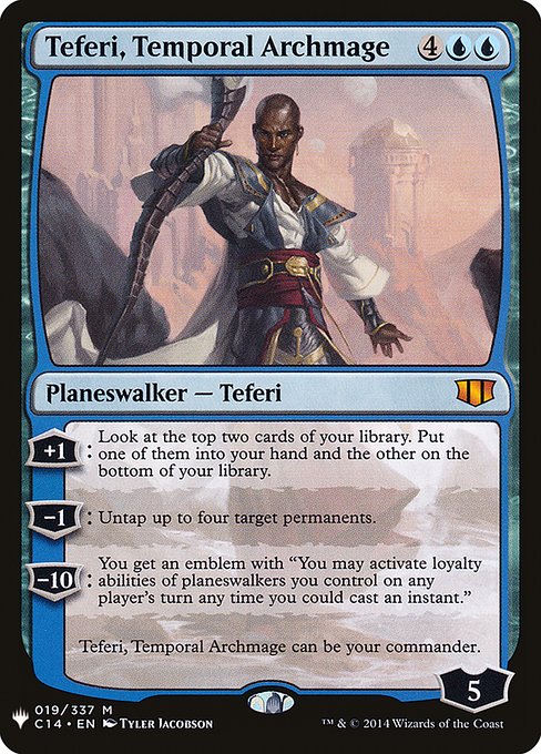 Teferi, Temporal Archmage (Mystery Booster) Near Mint