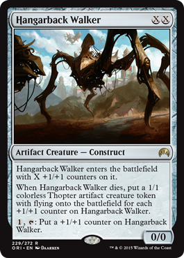 Hangarback Walker (Magic Origins) Medium Play