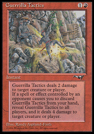 Guerrilla Tactics (2) (Alliances) Near Mint