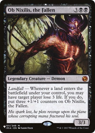 Ob Nixilis, the Fallen (The List) Near Mint