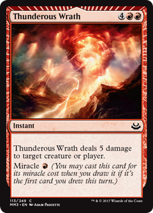 Thunderous Wrath (Modern Masters 2017) Near Mint Foil
