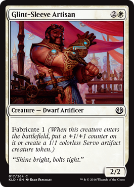 Glint-Sleeve Artisan (Kaladesh) Medium Play