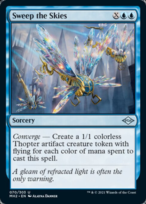 Sweep the Skies (Modern Horizons 2) Near Mint Foil