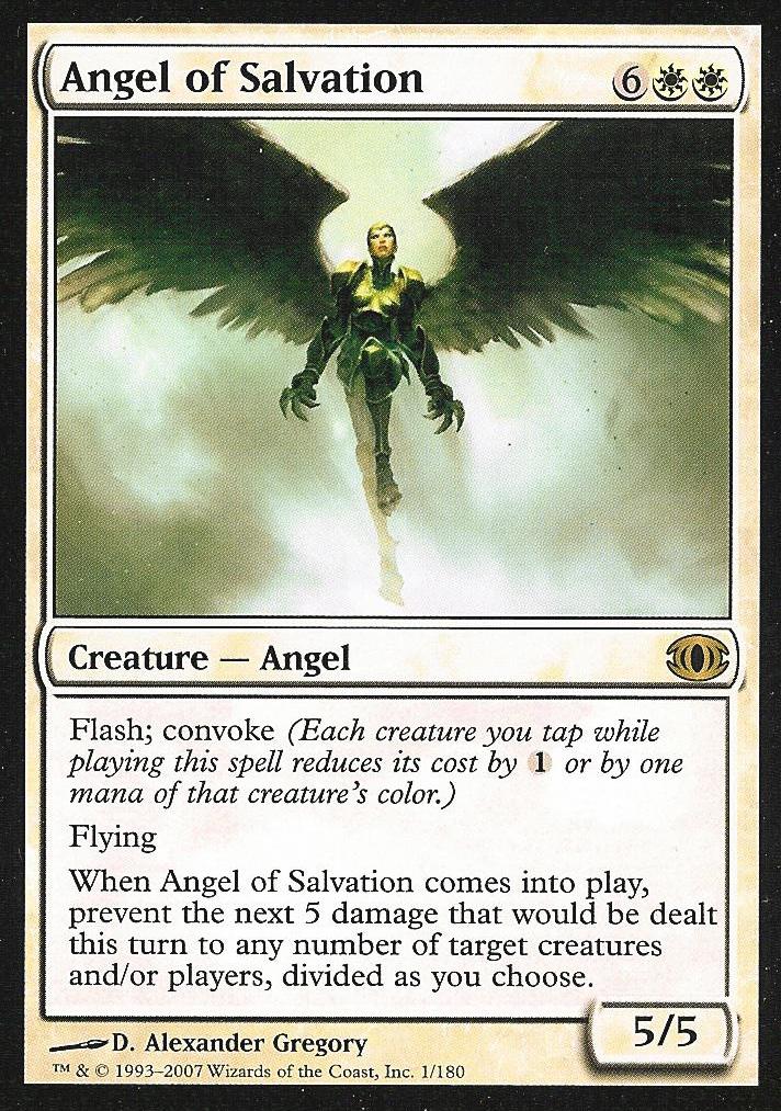 Angel of Salvation (Futuresight) Light Play Foil