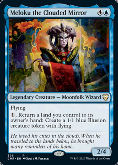 Meloku the Clouded Mirror (Commander 2020 Commander Legends) Near Mint