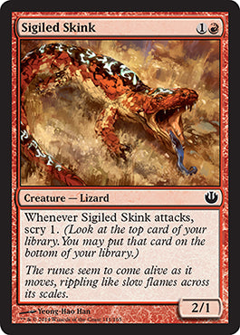 Sigiled Skink (Journey into Nyx) Near Mint