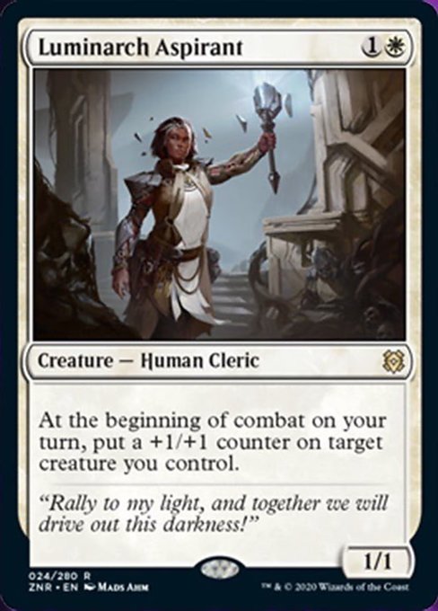 Luminarch Aspirant (Zendikar Rising) Near Mint
