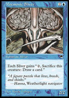 Mnemonic Sliver (Tempest) Medium Play