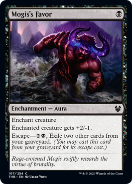 Mogis's Favor (Theros Beyond Death) Light Play