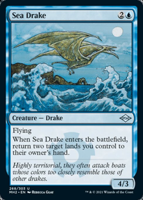 Sea Drake (Modern Horizons 2) Near Mint Foil