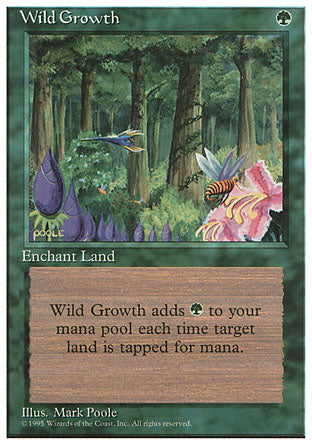 Wild Growth (4th Edition) Heavy Play