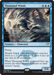 Thousand Winds (Khans of Tarkir) Medium Play