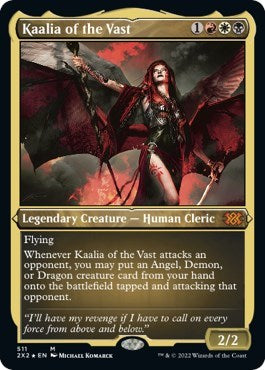 Kaalia of the Vast (Foil Etched) (Double Masters 2022) Near Mint Foil