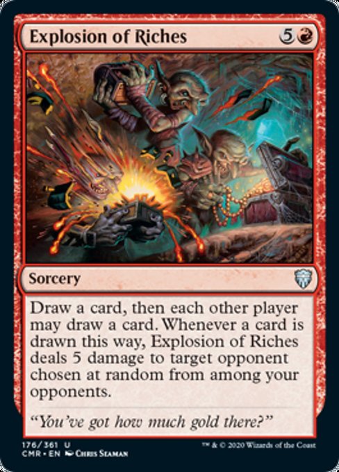 Explosion of Riches (Commander Legends) Near Mint Foil