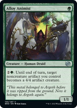 Alloy Animist (The Brothers' War) Near Mint Foil