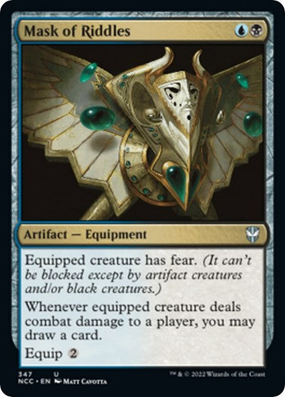 Mask of Riddles (Commander: Streets of New Capenna) Near Mint