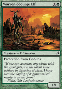 Warren-Scourge Elf (Lorwyn) Medium Play