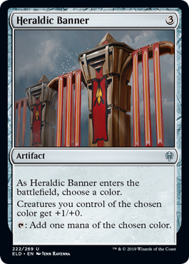 Heraldic Banner (Throne of Eldraine) Near Mint