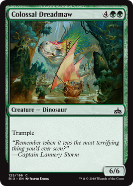 Colossal Dreadmaw (Rivals of Ixalan) Near Mint
