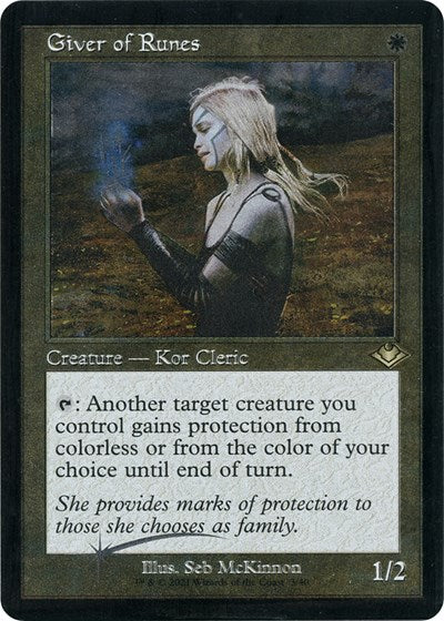 Giver of Runes (Retro Frame) (Foil Etched) (Modern Horizons 1 Retro Frames) Near Mint Foil