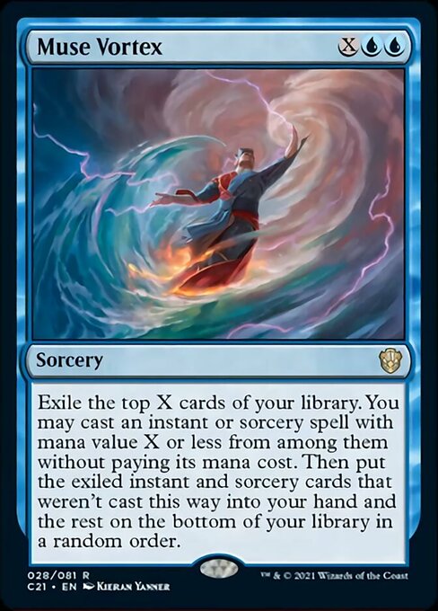 Muse Vortex (Commander 2021 Strixhaven) Near Mint