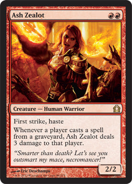 Ash Zealot (Return to Ravnica) Light Play Foil