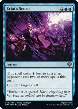 Ertai's Scorn (Dominaria United) Near Mint