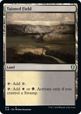 Tainted Field (Commander Legends: Battle for Baldur's Gate) Near Mint