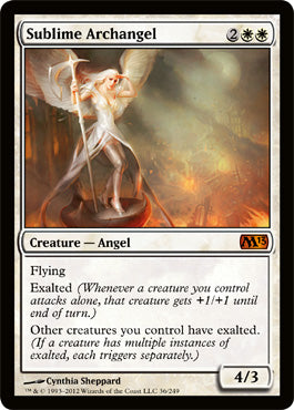 Sublime Archangel (Magic 2013 Core Set) Near Mint