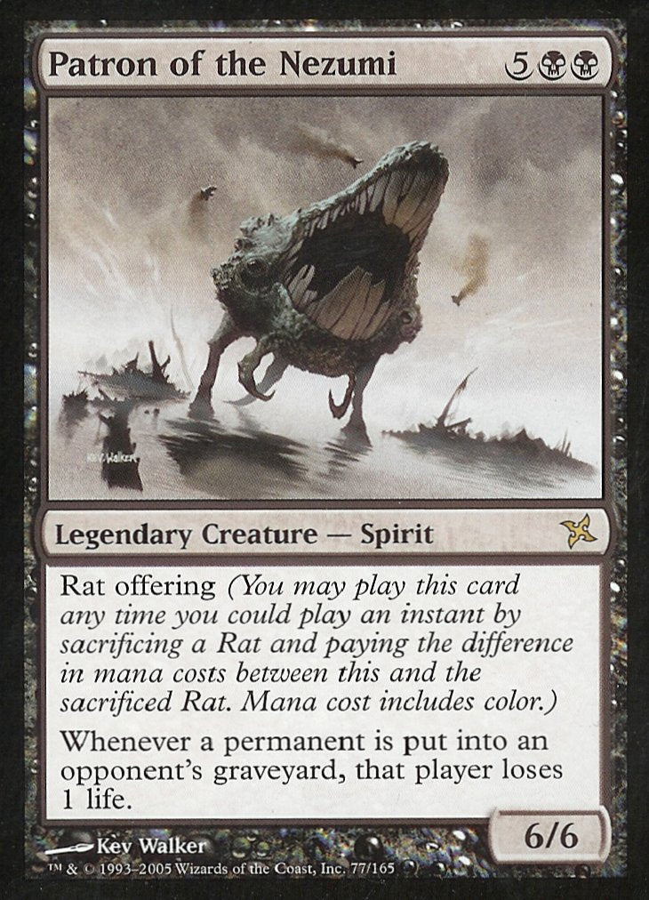 Patron of the Nezumi (Betrayers of Kamigawa) Medium Play