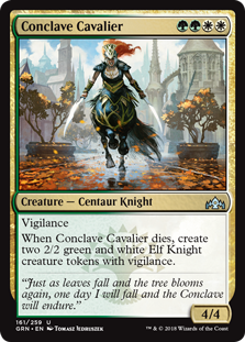 Conclave Cavalier (Guilds of Ravnica) Near Mint
