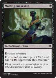Molting Snakeskin (Khans of Tarkir) Near Mint