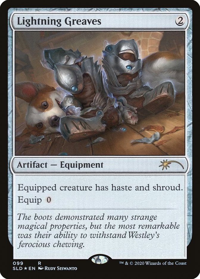 Lightning Greaves (Secret Lair) Near Mint Foil