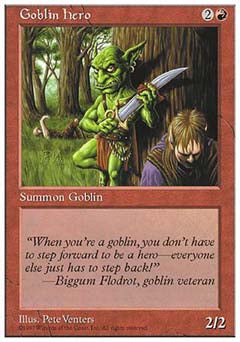 Goblin Hero (5th Edition) Light Play
