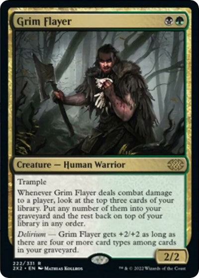 Grim Flayer (Double Masters 2022) Near Mint