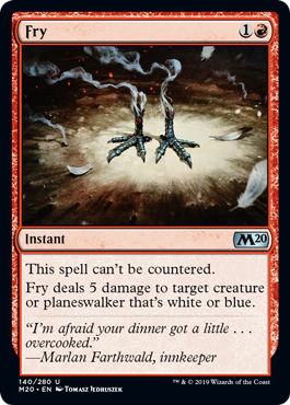 Fry (Magic 2020 Core Set) Medium Play