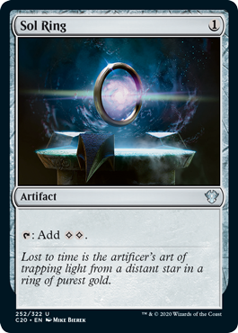 Sol Ring (Commander 2020 Ikoria) Medium Play