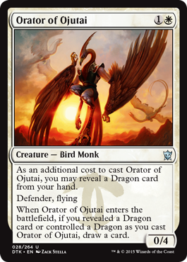 Orator of Ojutai (Dragons of Tarkir) Near Mint Foil