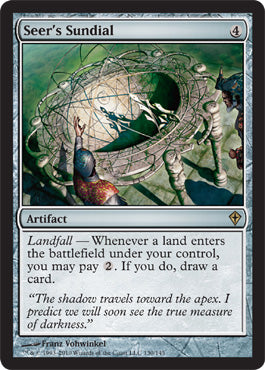 Seer's Sundial (Worldwake) Medium Play