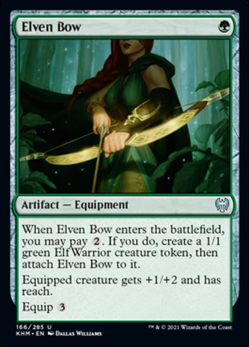 Elven Bow (Kaldheim) Medium Play