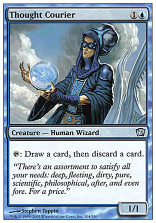 Thought Courier (9th Edition) Near Mint Foil