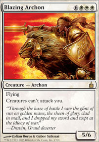 Blazing Archon (Ravnica) Medium Play