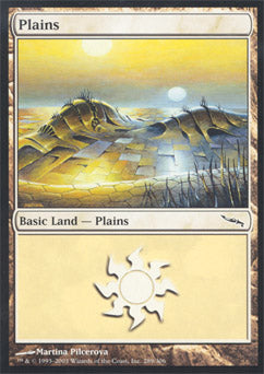Plains (289) (Mirrodin) Near Mint Foil