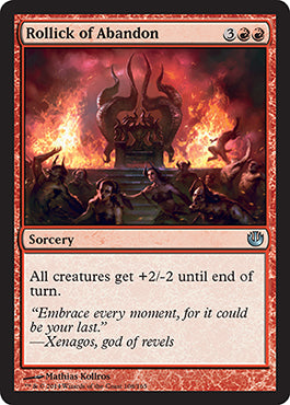 Rollick of Abandon (Journey into Nyx) Near Mint
