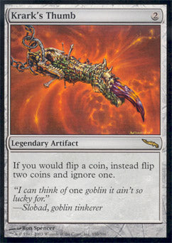 Krark's Thumb (Mirrodin) Medium Play